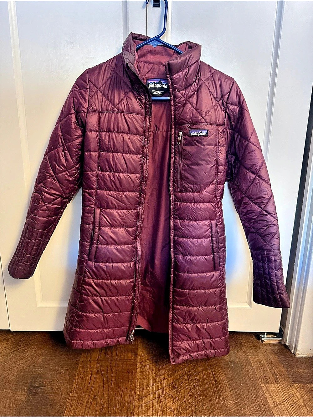 Patagonia Parka Women's Quilted Puffer Purple XS